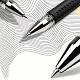 48-Piece Gel Pens Set – Transparent Barrel & 0.5 mm Smooth Writing for School & Office ✍️🖊️
