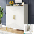 6-Tier Shoe Storage Cabinet – Wooden Shoe Rack with Adjustable Shelves for Entryway, Closet & Living Room