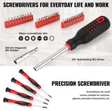 218-Piece Household Tool Kit – Auto & Home Repair Set with Toolbox Storage Case 🔧