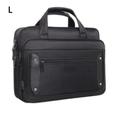 Men’s Laptop Bag – 15.6″ Large Oxford Fabric Laptop Case for MacBook Air/Pro, Huawei, Asus, Dell & Lenovo Notebooks