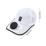 Solar Fan Hat – Breathable Mesh Sun-Protection Cap with Built-in Solar Charging Fan for Men & Women ☀️🧢