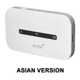 4G LTE Portable WiFi Router – 150Mbps Mobile Hotspot with SIM Card Slot for Home, Office, Car & Travel