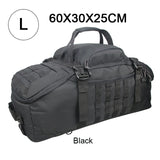 35L/50L/80L outdoor mountaineering MOLLE tactical backpack – large waterproof hiking, camping & travel duffel rucksack bag