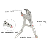 12-Inch Heavy-Duty Locking Pliers – Adjustable Multi-Tool Clamp | ToughBuilt Tiger-Style Pliers for Industrial & Workshop Use