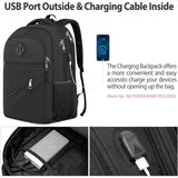 Water-Resistant Anti-Theft Laptop Backpack — Durable Travel & School Bag for Men & Women