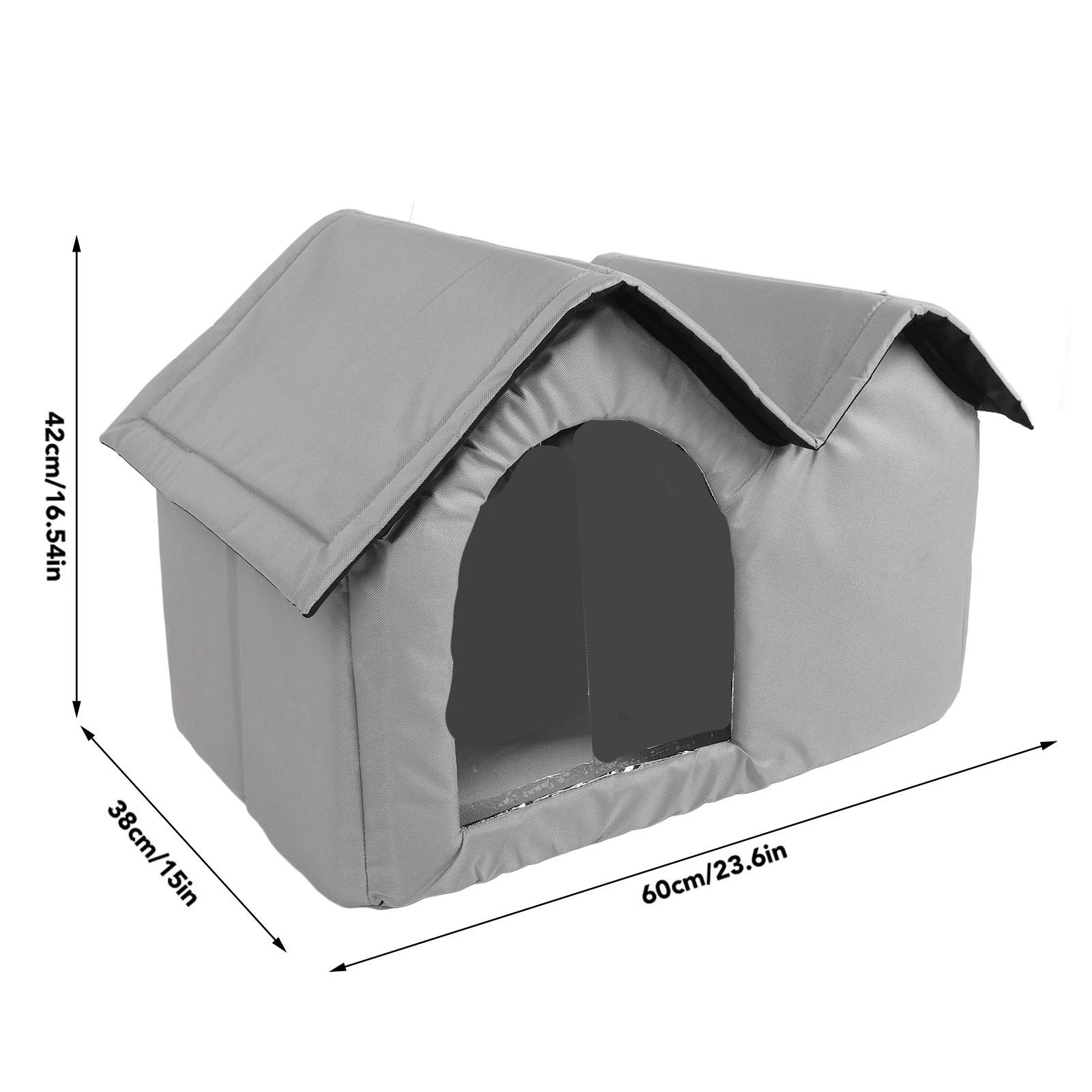 Cat Cooling House – Long-Lasting Oxford Cloth Cooling Shelter, Bite-Resistant & Portable Pet House for Cats & Small Dogs