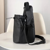 Magnetic gym crossbody bag – water bottle pouch with phone holder, lightweight fitness & travel sports organizer for men & women