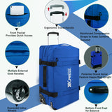 3-in-1 Waterproof Rolling Duffel Set (20”-26”-30”) – Softside Trolley Travel Bags for Long Trips & Outdoor Adventures