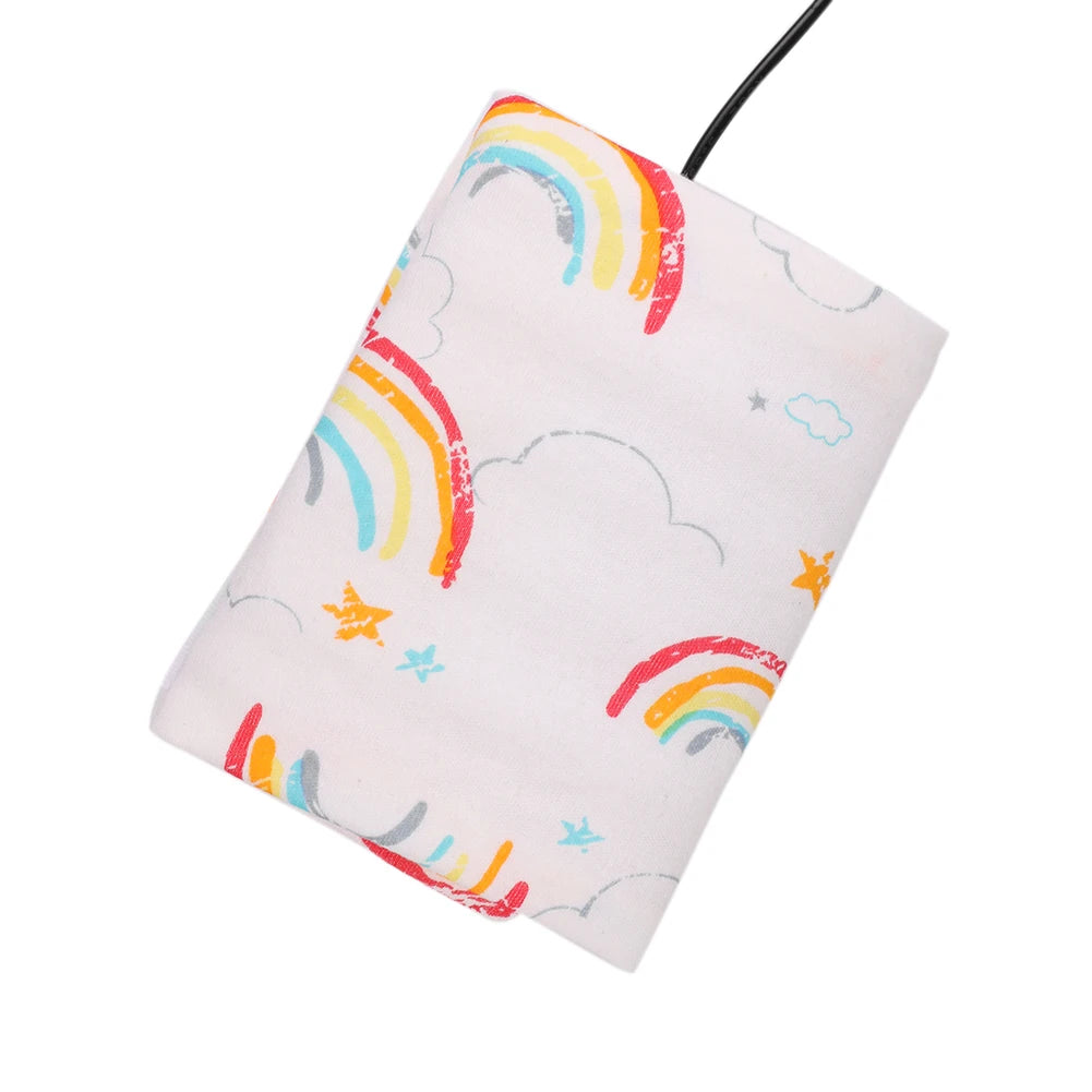 Portable USB Baby Bottle Warmer – Milk Heater with Storage & Insulation for Feeding On-the-Go 🍼⚡👶