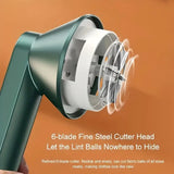Rechargeable Fabric Shaver – Portable Lint Remover with 3 Speeds, LED Display & 2600 mAh Battery for Sweaters & Furniture