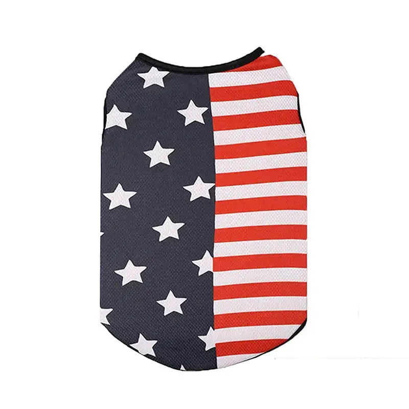 American Flag Patriotic Dog Bandana & Bow Tie Set – Adjustable Pet Neckerchief for Dogs & Cats