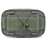 Men’s Tactical MOLLE Messenger Bag – Compact EDC Sling, Crossbody & Waist Utility Pouch for Outdoor & Survival Gear