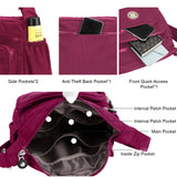 Women’s Waterproof Nylon Crossbody Messenger Bag – Casual Shoulder Bag High Quality