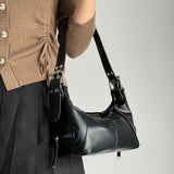 Women’s Retro Y2K Underarm Bag – 2025 Cool Girl Shoulder Handbag for Street Photography & Casual Fashion