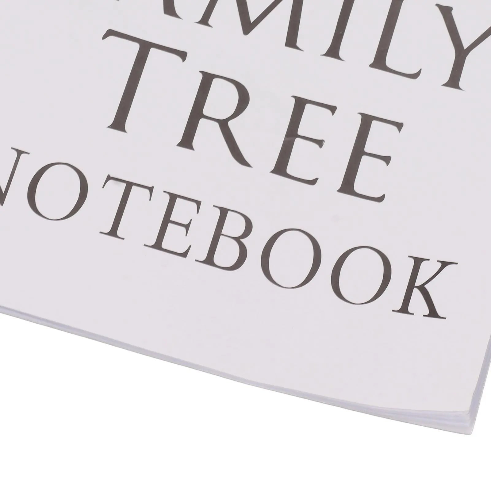 Family Tree Notebook Set (2 PCS) – Double-Sided Family History Record Book with 16 Pages