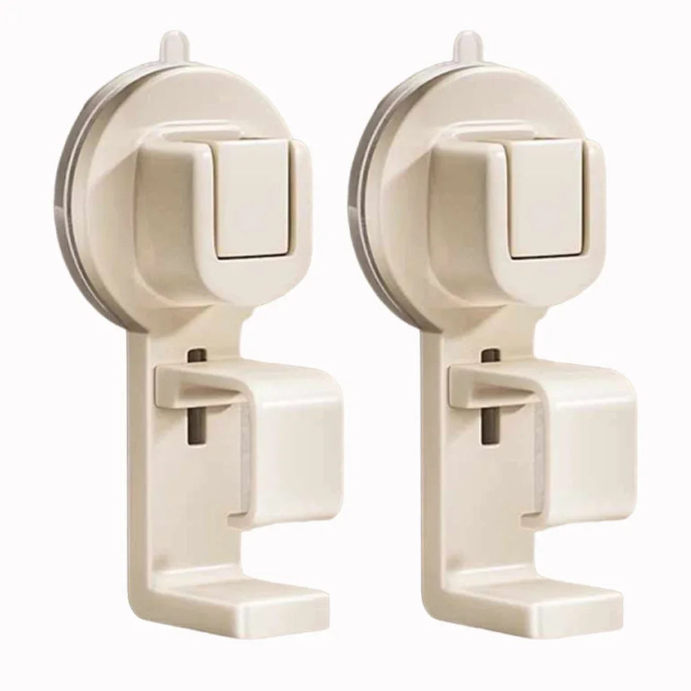 Water-Proof Suction Cup Hooks – No Drill, Reusable Wall Mount for Kitchen & Bathroom