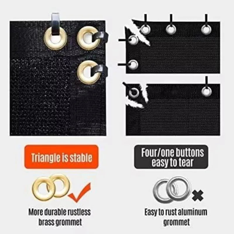 6ft x 50ft Heavy-Duty Fence Privacy Screen – 180GSM UV-Resistant Garden Wall Cover | Outdoor Fence Shade & Backyard Protection