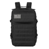 45L Tactical Outdoor Backpack — 3-Day Molle Military Rucksack for Hiking, Trekking & Camping