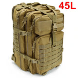 30–50L Tactical Survival Backpack – Modular Outdoor Assault Pack for Hiking, Trekking & Hunting