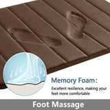 Super Absorbent Memory Foam Bath Mat – Non-Slip Soft Bathroom Rug for Shower, Bathtub, Toilet 🚿🛁