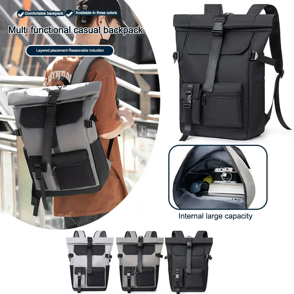 Waterproof Camping & Hiking Backpack – Large-Capacity Outdoor Travel Pack | Men’s Business Laptop-Compatible Bag