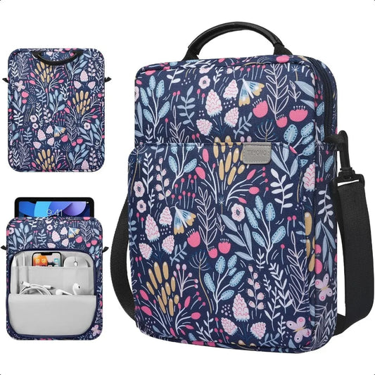 TIMOYO 9–11 Inch Tablet Sleeve Bag – Waterproof Carrying Case with Strap for iPad 11″ Air, iPad 10th Gen, 9th/8th/7th Gen
