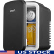 Portable Mini Refrigerator – 3.7 L / 6-Can Cooler & Warmer for Cosmetics, Food & Travel