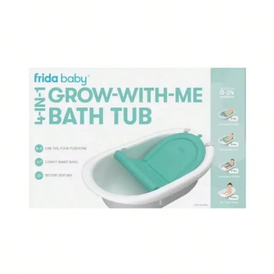 4-in-1 Baby Bathtub Support – Adjustable Infant to Toddler Bath Seat for Safe & Comfortable Bathing