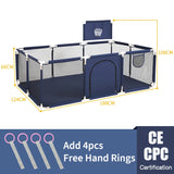 Pangdube Baby Playpen – Safe Activity Fence Playground for Children, Indoor/Outdoor Baby Games Park for 6 Months to 6 Years