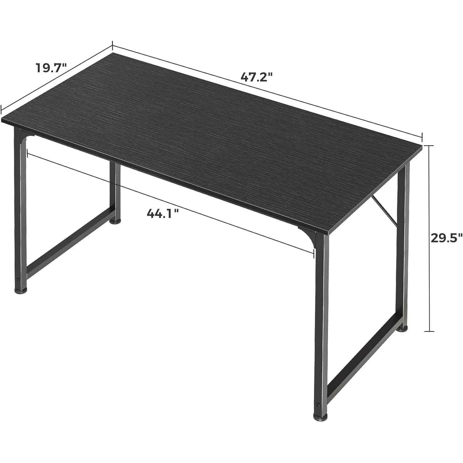 🖥️ 48" Computer Desk – Modern Office & Gaming Desk with Storage, Writing Table for Home Office & Study