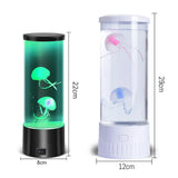 Kantutoe LED Jellyfish Lava Lamp — 7-Color Ocean Mood Light for Bedroom / Desk Decoration