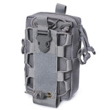 Tactical MOLLE EDC Belt Pouch – Outdoor Waist Organizer Bag | Phone & Water Bottle Carrier with Shoulder Strap