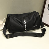 Portable yoga & gym sports bag – multifunction 600D nylon fitness handbag with adjustable strap for training, travel & weekend use