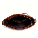 Women’s Soft Leather Two-Piece Shoulder & Crossbody Set – Elegant Messenger Handbag Combo for Daily Use