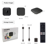 IoTwe Android 12.0 Smart TV Box – Quad-Core Google Certified Media Player with 4K HDR, Dolby Digital, WiFi 6 & Keyboard