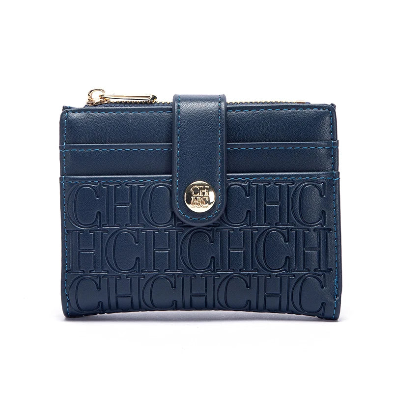 Unisex Retro Printed Wallet – Classic Portable Card Holder, Zero Wallet & Universal PU Leather Money Purse
