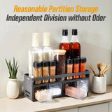 Stainless Steel Wall-Mounted Spice Rack Shelf – Punch-Free Over-Stove Organizer for Seasoning Jars & Bottles