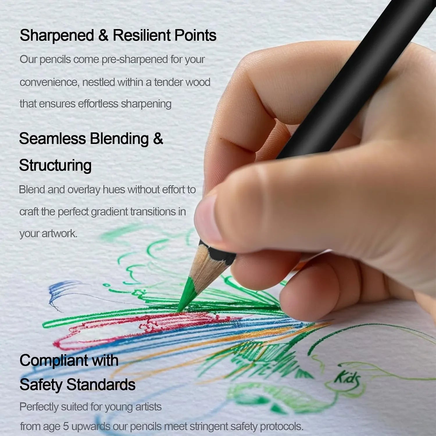 72-Color Oil-Based Drawing Pencil Set – Professional Art Supplies for Adults & Artists 🎨