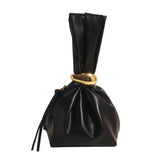 PU Fashion Large Capacity Tote Bag for Women – Trendy Slouchy Hobo Solid-Color Zipper Carry Bag