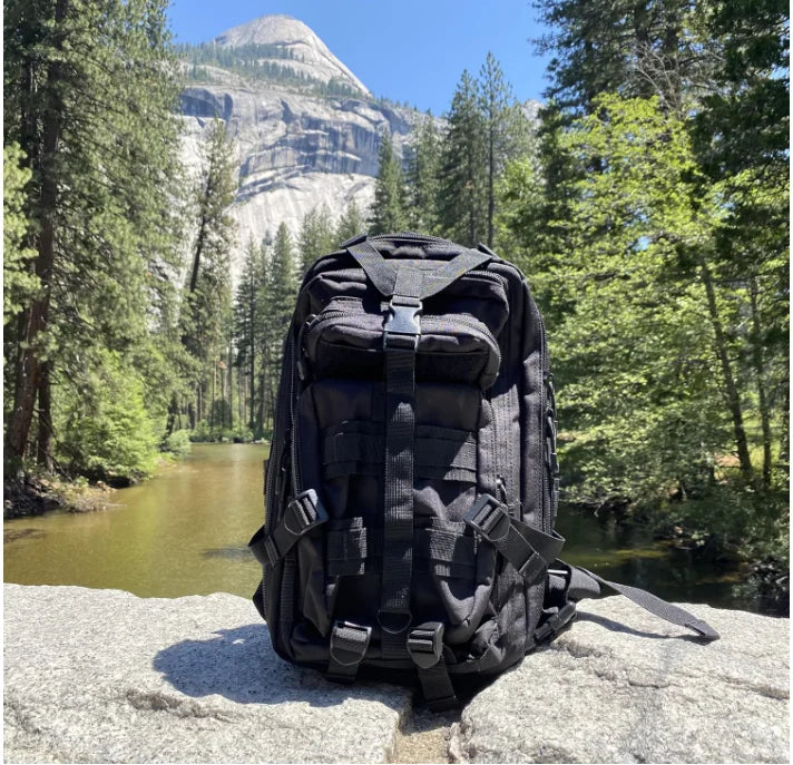 3P Off-Road Large-Capacity Hiking Backpack – Multi-Functional Men’s Outdoor Mountain Climbing & Sports Pack