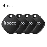 4–8 Pack ISOOCO Smart Item Finder – Bluetooth GPS Locator Tags Compatible with iOS Find My for Keys, Cars & Luggage