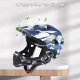 Kids’ Detachable Full-Face Cycle Helmet – Adjustable Children’s Bicycle Safety Helmet for Cycling & Outdoor Sports
