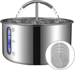 Cat Water Fountain – Large Capacity 3.6L Stainless Steel Automatic Pet Water Dispenser for Cats & Dogs 🐾💧