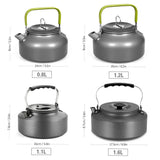 3 L Stainless Steel Kettle – Heavy-Duty Aluminum Alloy Water Pot for Induction, Gas & Camping