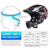 Kids’ Detachable Full-Face Cycle Helmet – Adjustable Children’s Bicycle Safety Helmet for Cycling & Outdoor Sports