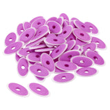 Oval Hollow Erasable Pen Erasers – 30–60 pcs Color Set for Art, Office & Classroom Use
