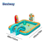 Bestway 53164 Inflatable Play Centre — Heavy-Duty PVC Water Activity Pool for Kids