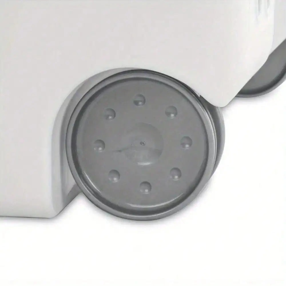 Plastic Wheel Laundry Basket with Flip-Top Lid & Wheels – Portable Dirty-Clothes Storage & Transport Solution