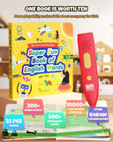 Talking Pen & Book Set – Interactive Audio Learning Kit for Kids (Autism /Sensory Games) 🎧📚
