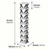 Shoe Organizer Rack – Multi-Layer, Detachable, Space-Saving Shelf for Home Use - PulinGO